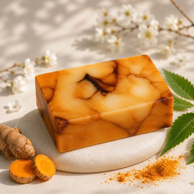 Turmeric & kojic acid soap
