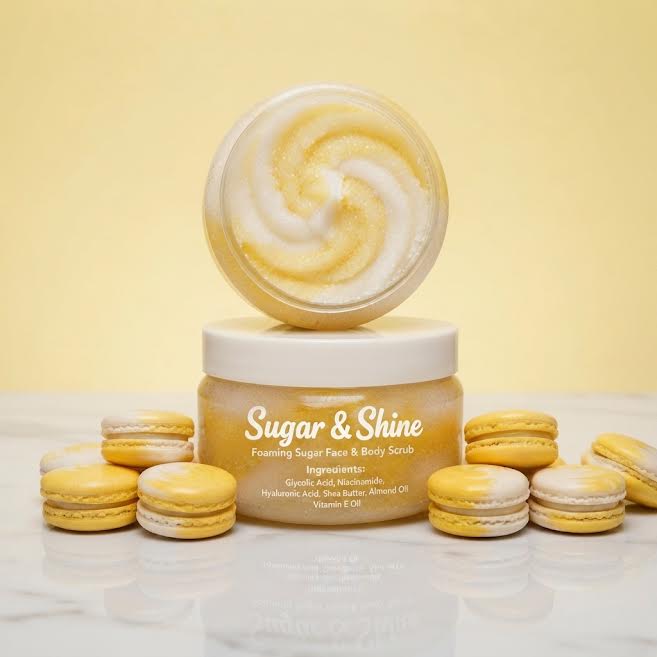 Asian glow sugar shine scrub 