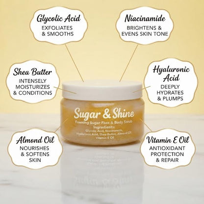 its sugar shine scrub by asian glow pakistan